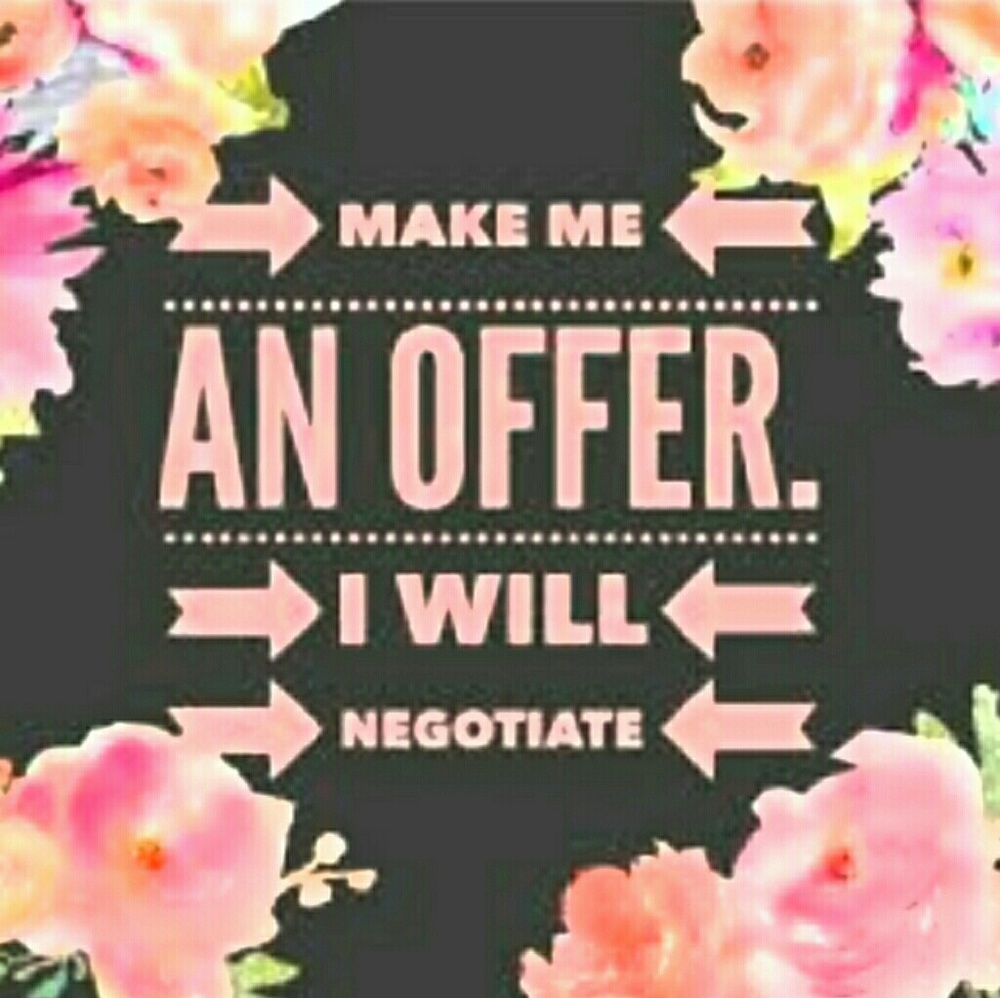 Accepting all reasonable offers! :)